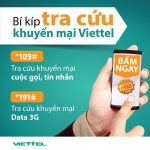 kiểm tra khuyến mãi 3G Viettel