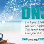 Đăng ký gói DN30 Viettel truy cập Internet cả năm chỉ 270.000đ