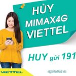 Hướng dẫn cách hủy gói MIMAX4G Viettel bằng tin nhắn