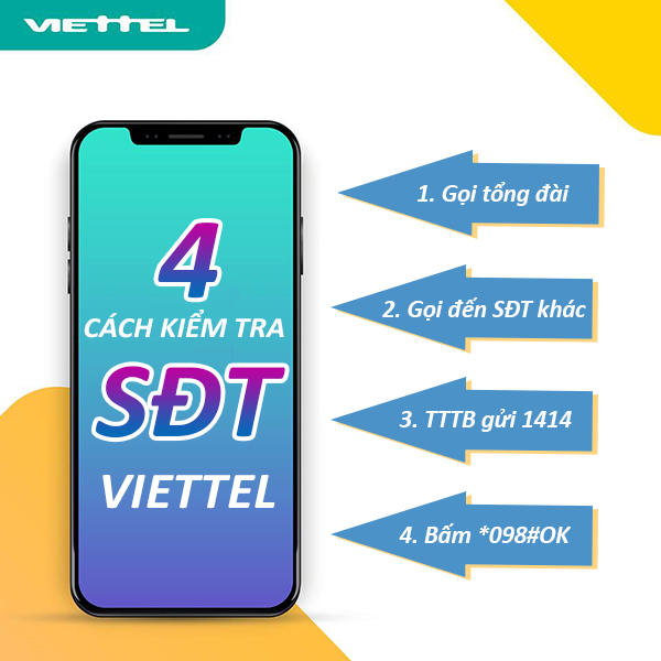 Hướng dẫn cách kiểm tra số điện thoại Viettel đơn giản dễ dàng