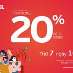 Viettel khuyến mãi 10/7/2021 ưu đãi NGÀY VÀNG tặng 20% tiền nạp