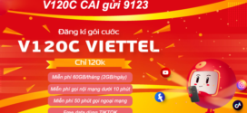 Đăng ký gói V120C Viettel nhận 60GB data, gọi thoại + dùng Tiktok thả ga