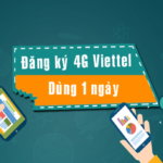 Hướng dẫn đăng ký gói 4G Viettel 1 ngày cho thuê bao 4G Viettel