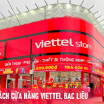 Danh sách địa chỉ các cửa hàng Viettel Bạc Liêu
