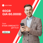 Cách đăng ký gói ST60N Viettel có ngay 60GB data dùng thả ga cả tháng