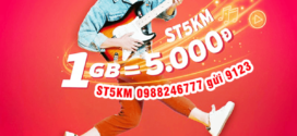 Đăng ký gói ST5KM Viettel nhận ngay 1GB data giá cước chỉ 5k/ngày