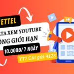 Đăng ký gói YT7 Viettel chỉ 10k miễn phí data xem Youtube