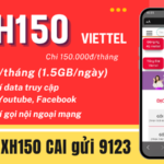 Đăng ký gói MXH150 Viettel nhận ngay 45GB/tháng, free gọi thoại, free dùng MXH