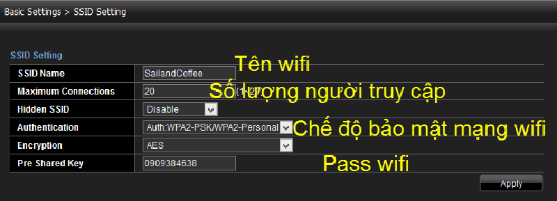 Đổi mật khẩu modem wifi Viettel