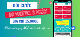 Cách đăng ký gói 3G Viettel 3 ngày 15K giá rẻ 2024