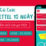 Cách đăng ký gói cước 4G Viettel 15 ngày giá siêu rẻ