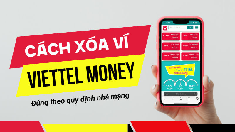 Cách xóa tài khoản Viettel Money nhanh chóng nhất 