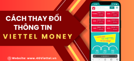 Cách cập nhật thông tin ví điện tử Viettel Money cực nhanh