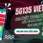 Đăng ký gói 5G135 Viettel miễn phí 120GB, miễn phí TV360 và tài khoản MyBox