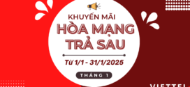 Viettel khuyến mãi hòa mạng trả sau ưu đãi hấp dẫn tháng 1/2025