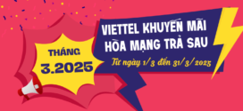 Viettel khuyến mãi hòa mạng trả sau ưu đãi hấp dẫn tháng 3/2025