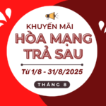 Khuyến mãi hòa mạng trả sau tháng 8/2025
